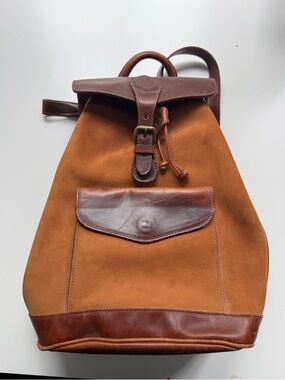 Authentic RARE Vintage Timberland Leather and Nubuck Rucksack